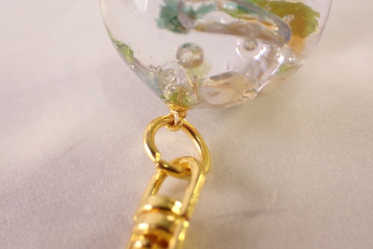 シトリンレジンチャーム　 [D11‐302]