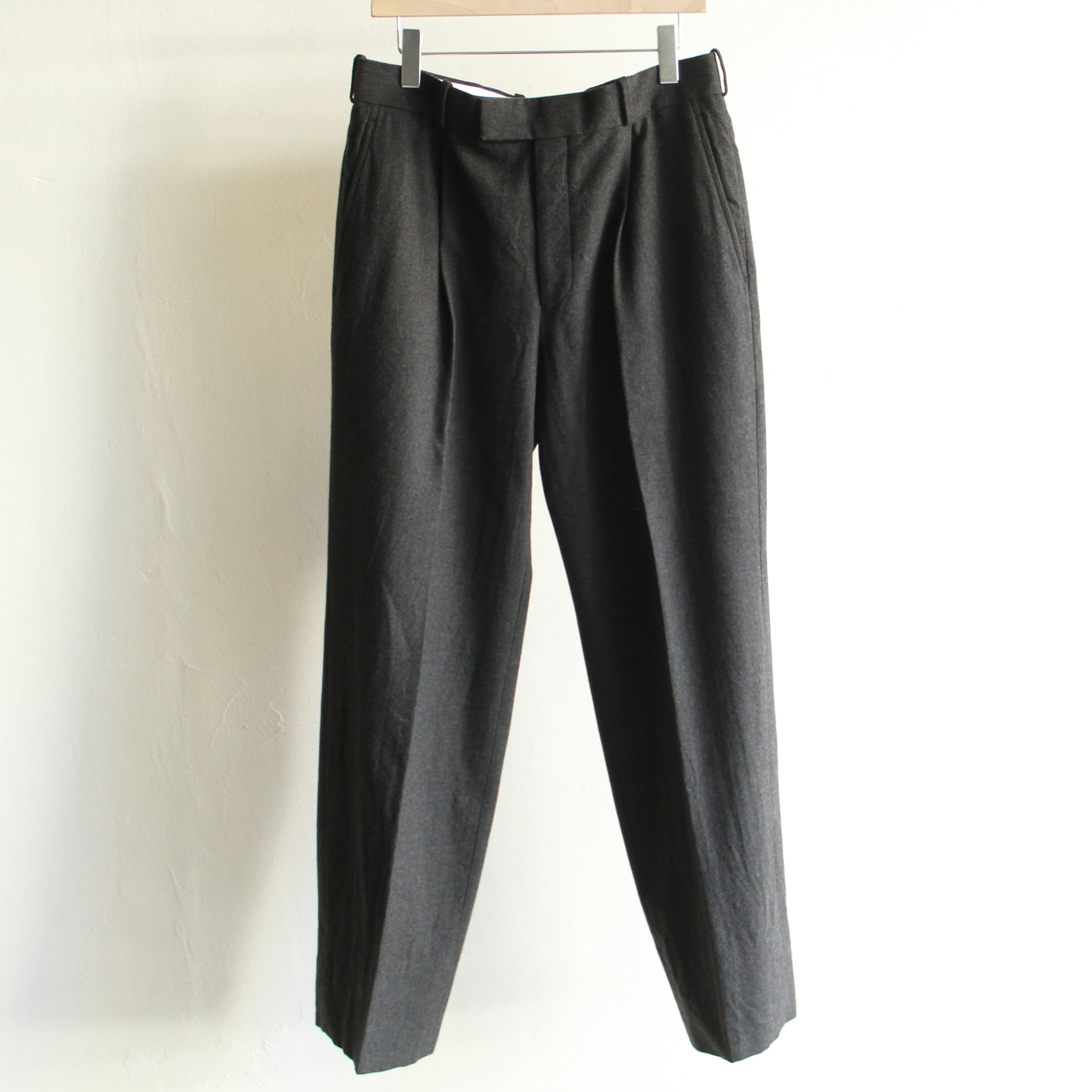 MAATEE&SONS【 mens 】Washed flannel trouser