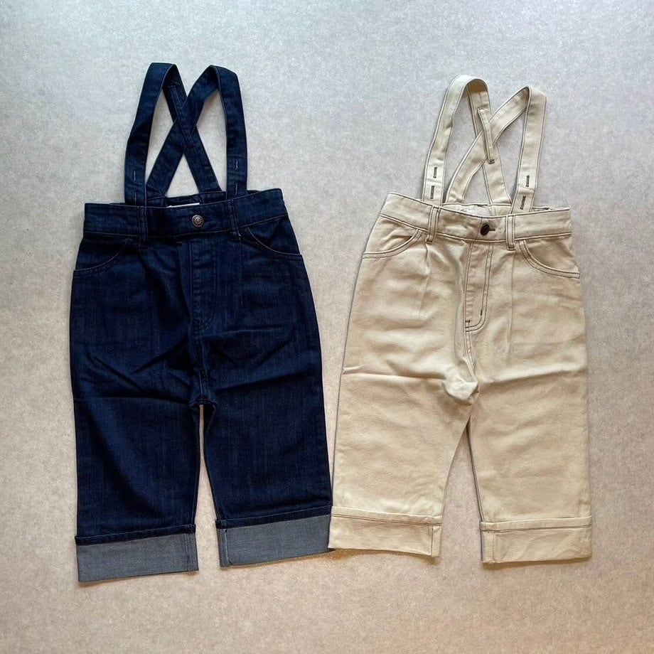 &pal/roll-up wide salopette