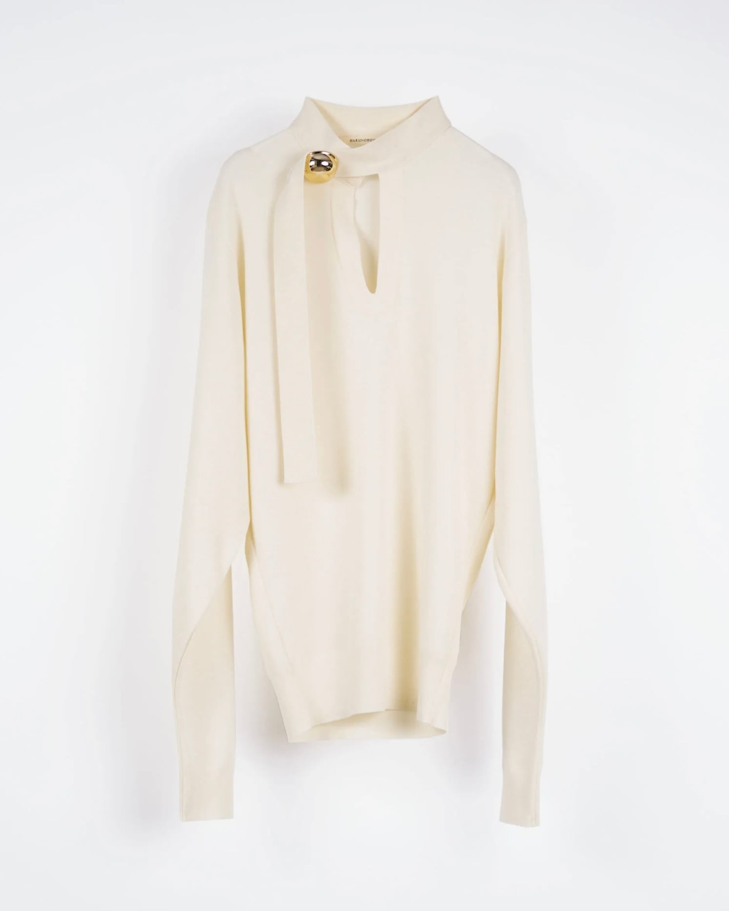 HARUNOBUMURATA】IRENA – SMOOTH KNIT BUTTON TOP | idealclasse HARUNOBUMURATA】IRENA – SMOOTH KNIT BUTTON TOP | idealclasse