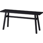 ベンチ MTK-361BK MTK-361NA 椅子 チェア チェアー 腰掛け 北欧 シンプル おしゃれ 木製 天然木 かわいい ブラック ナチュラル 黒 フラット 玄関 インテリア ディスプレイ グリーン オブジェ