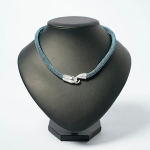 color blue necklace