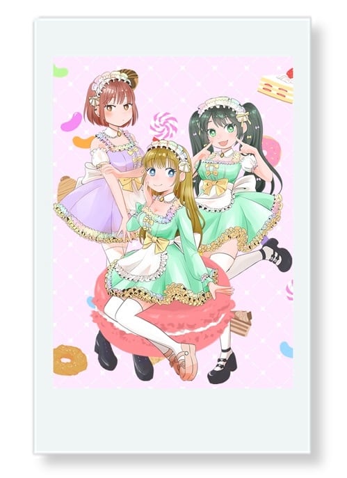 取置きチェキ 両面落書き有り | 虹色fairies cafe