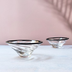 琉球ガラス ナッツボール ミニ小鉢 スイーツ皿 おつまみ皿 がじゅまる 沖縄  【gaju-bowl-1】