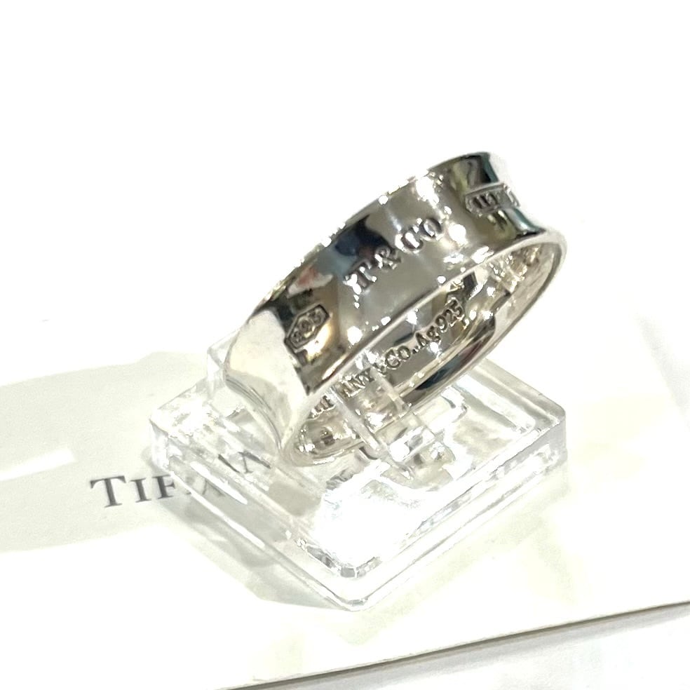 TIFFANY&CO】 【20.5号 】2611 T&CO 幅広ナローシルバー925