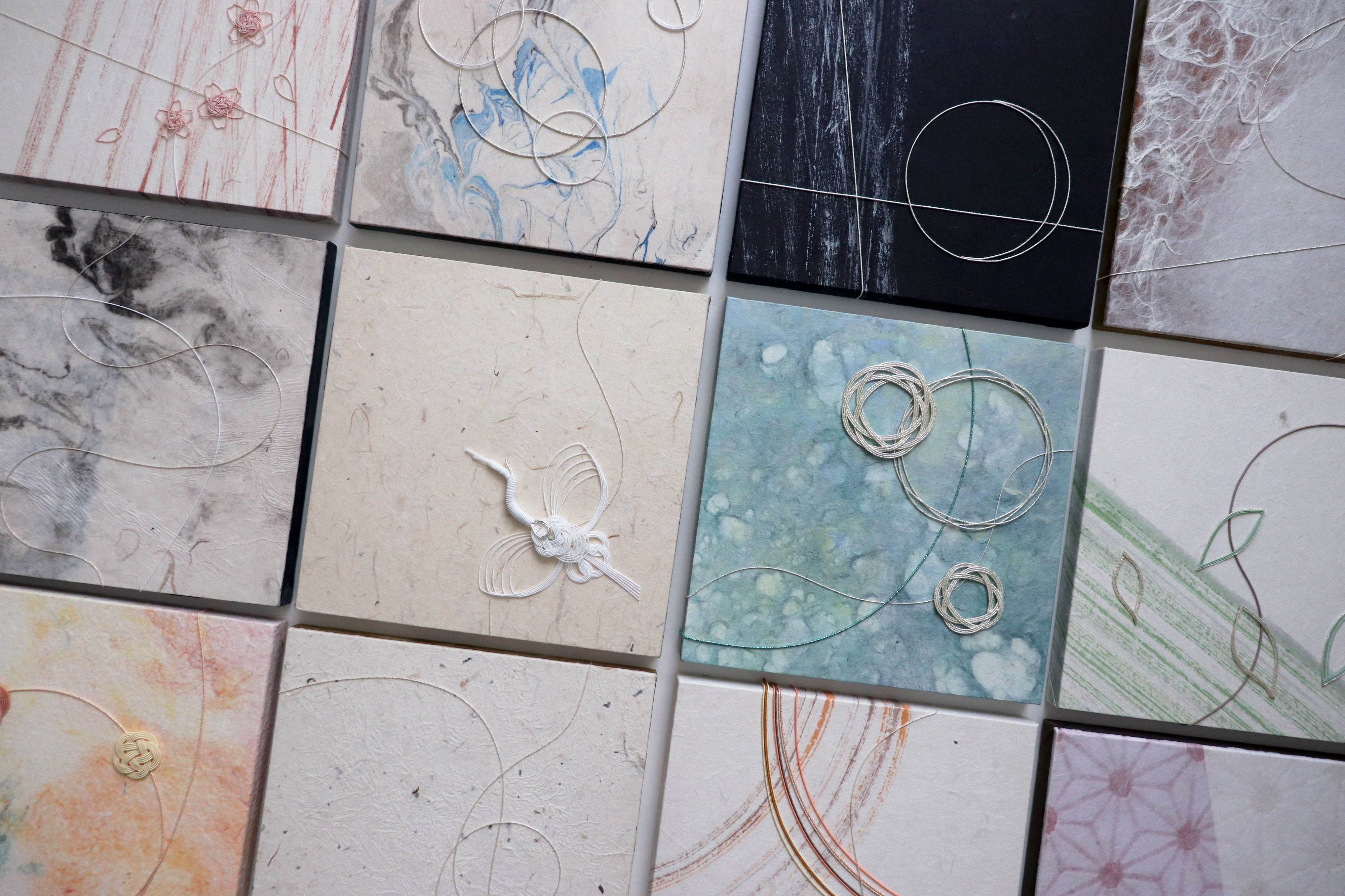 手漉き和紙のアートボード「鶴」 | mizuhikihare