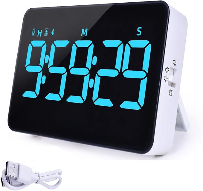 Xflyee タイマー 勉強 キッチンタイマー ストップウォッチ デジタル