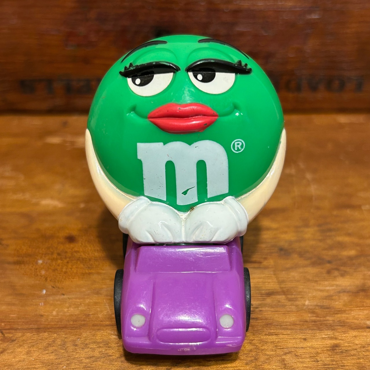 M&M's バーガーキング ミニカー グリーン ミールトイ エムアンドエムズ MU-312