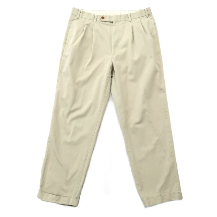 美品 古着 90's ブルックスブラザーズ ツータックチノ チノパン スラックス 美品 古着 90's ブルックスブラザーズ ツータックチノ チノパン