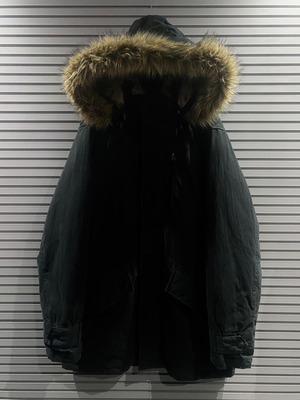 【X VINTAGE】"Eddie Bauer" Vintage Loose Black Down Jacket