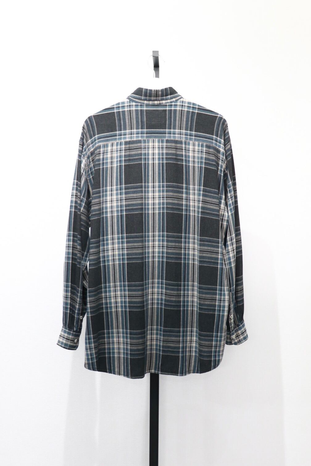 ARMANI JEANS rayon check shirt | Cary