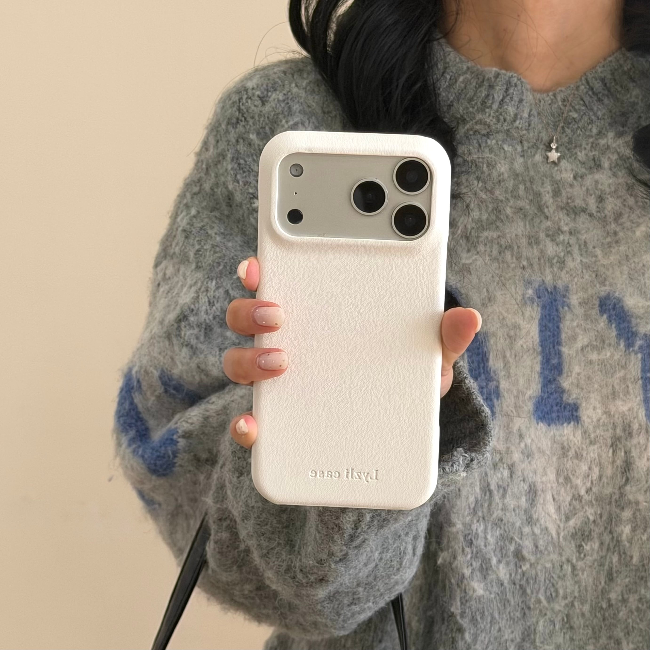 シンプル iPhone 17 16 15 14 13 ケース おしゃれ レザーケース