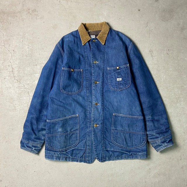 70年代 USA製 LEE リー 81-LJ デニムカバーオール ブランケット 