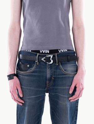VAIN /  SS26 hela belt black