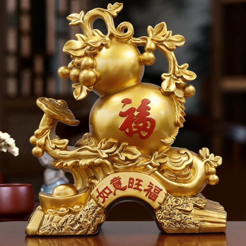 瓢箪 ひょうたん 置物 オブジェ 家内安全 インテリア 玄関 リビング