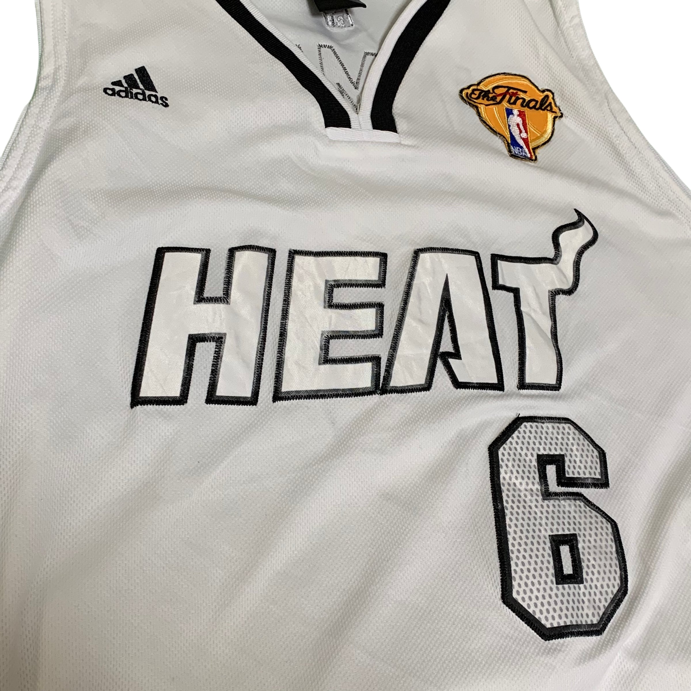 NBA HEAT 6 レブロンジェームズ ユニフォーム タグ付き adidas