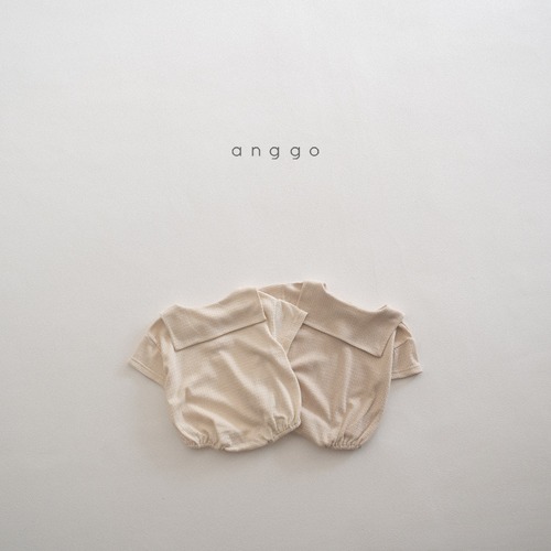 〘即納〙anggo / (bebe) Wafer Collar Romper