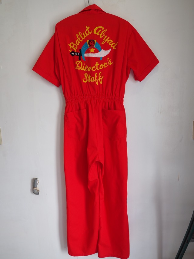 1970’s~1980’s USA Freemason Chain Stitch Work Jumpsuit