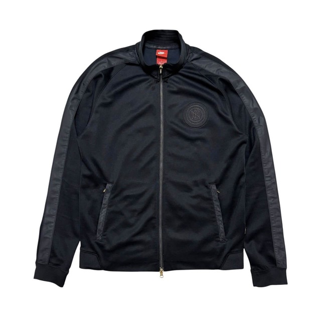 古着 ナイキ エフシー トラックジャケット クリーニング済み NIKE F.C. 黒 N-98 ジャージ メンズL