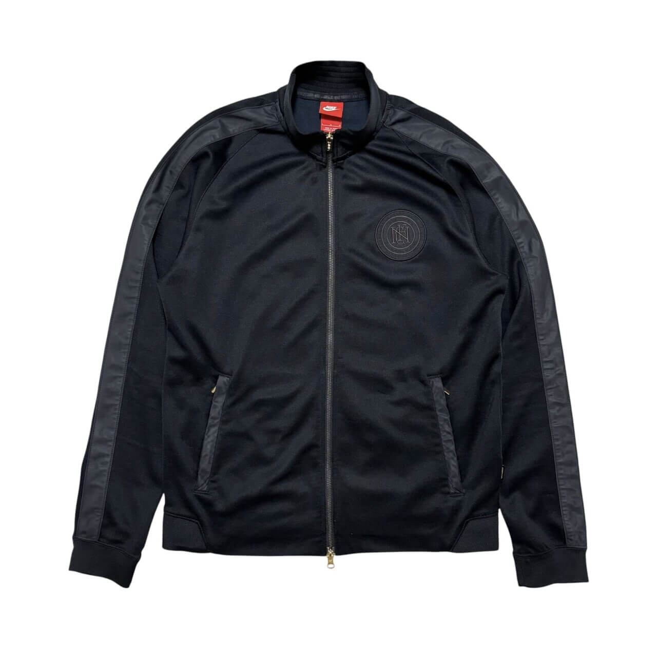 古着 ナイキ エフシー トラックジャケット クリーニング済み NIKE F.C. 黒 N-98 ジャージ メンズL