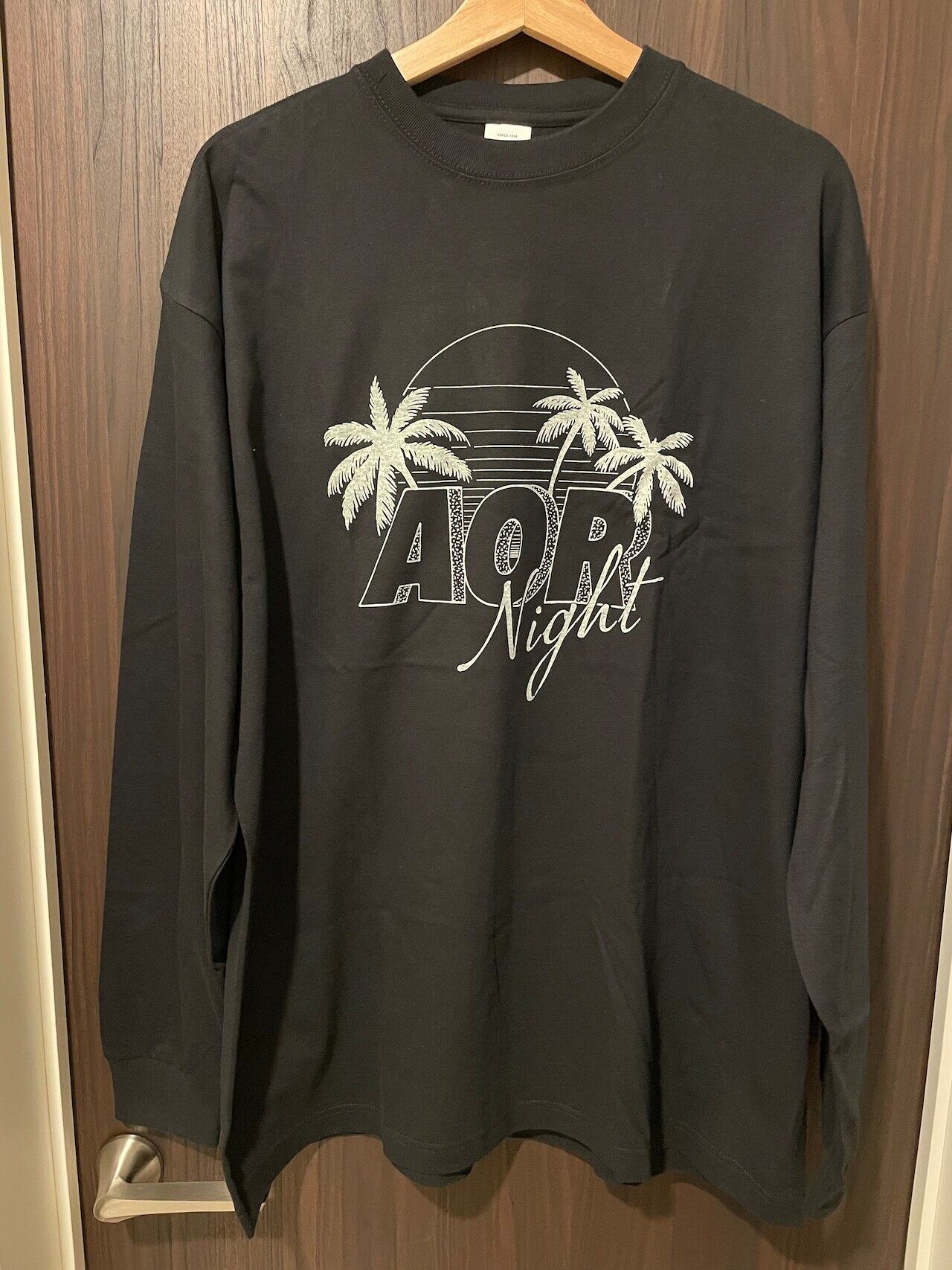 AOR向上委員会オリジナルロンT(長袖・ブラック) | Kazuma Sotozono