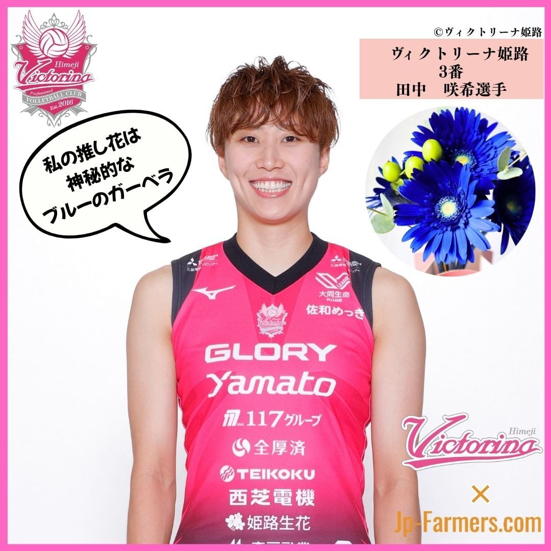 ラストまで百%で走りきれ！【ヴィクトリーナ姫路応援企画】ブーケを