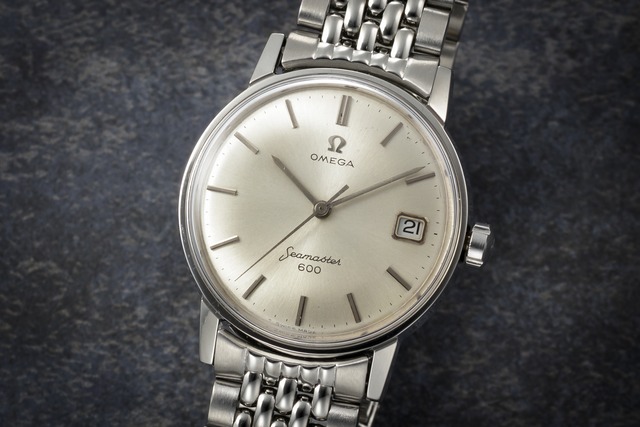稼働 vintage OMEGA 純正ブレス ローマン文字盤 レクタンレギュラー 