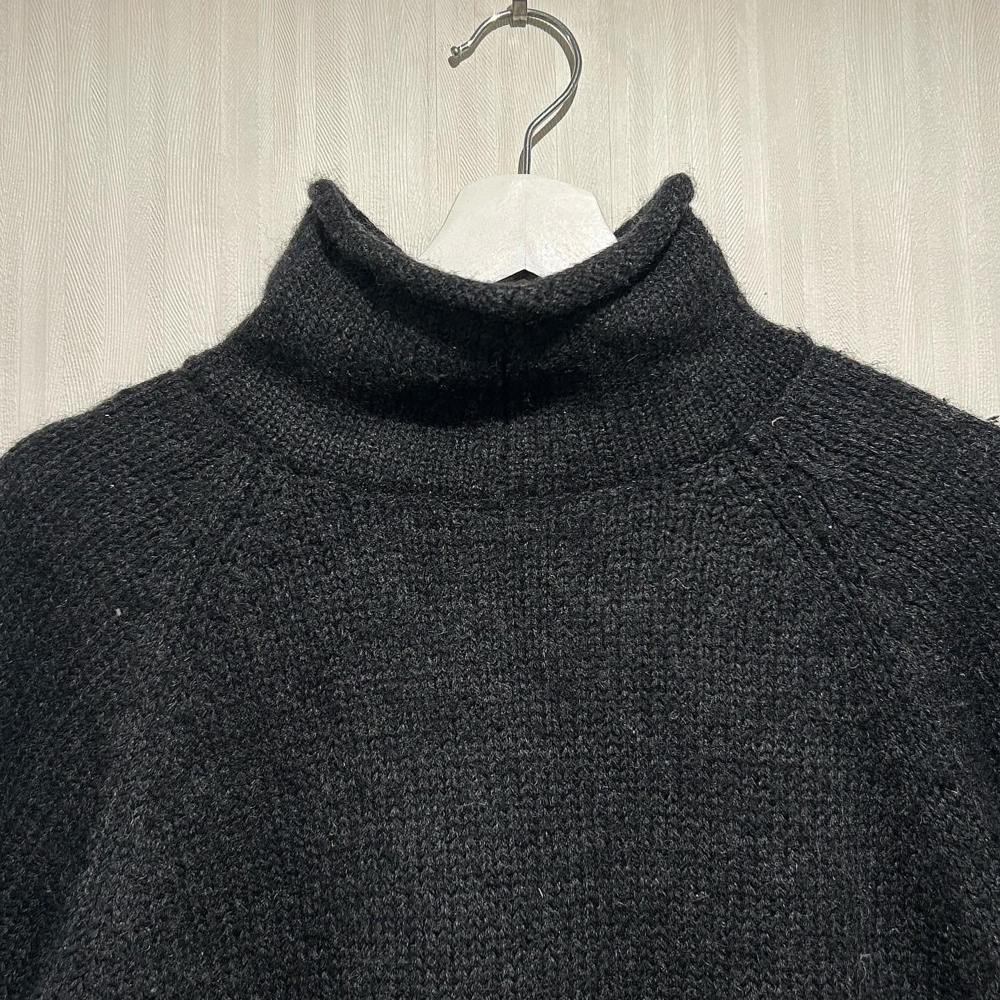 90'S J.Crew roll neck wool knit sweater, men's size L, vintage /eaa510322