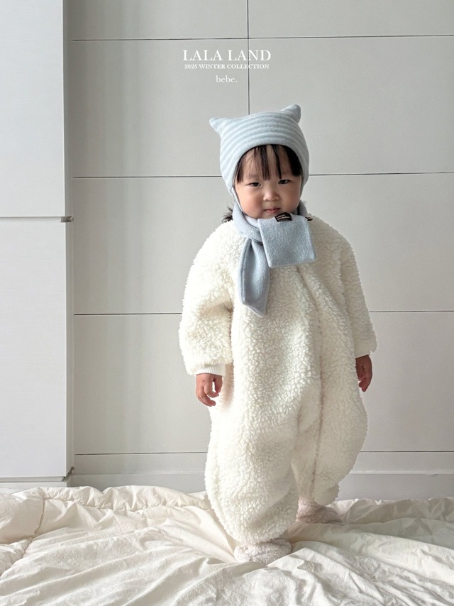 〚予約〛poodle zip suit <baby>