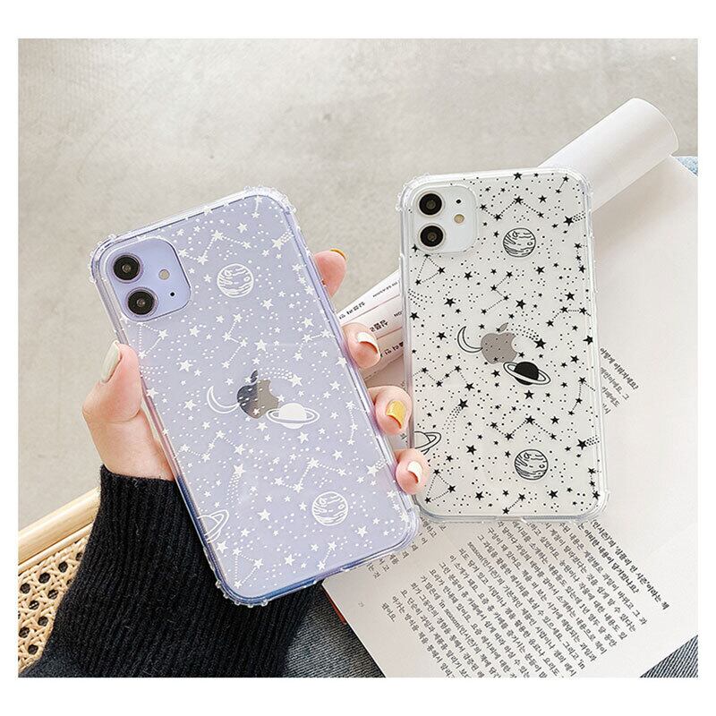Iphone12対応 おしゃれ 星座 デザイン Iphone クリアケース 2配色 おしゃれなiphoneケース専門店 Khagain