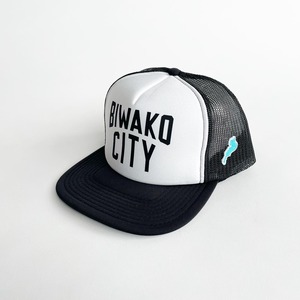 BIWAKO CITY / BASIC LOGO MESH CAP