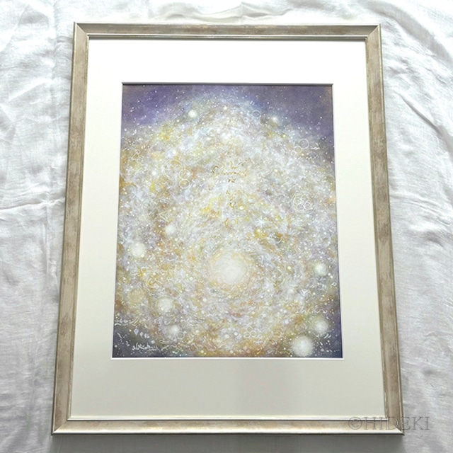 タマシイの護り手|ヒーリングアート、アクリル画原画