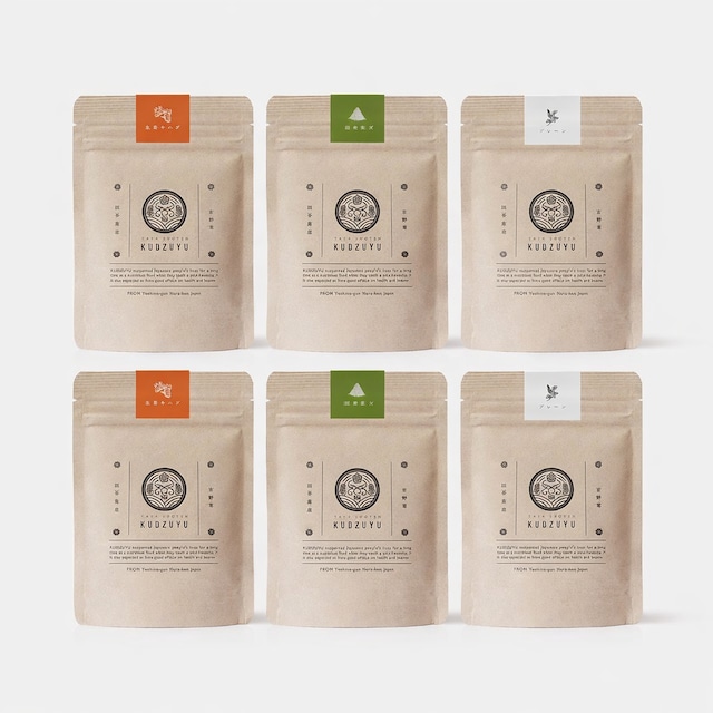 クズユドキ 90g ‐6個詰め合わせ‐（組み合わせ自由）【クリックポスト対応】