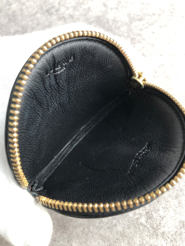 LOEWE ロエベ 財布 ブラック アナグラム レザー コインケース vintage ヴィンテージ オールド 84bggt