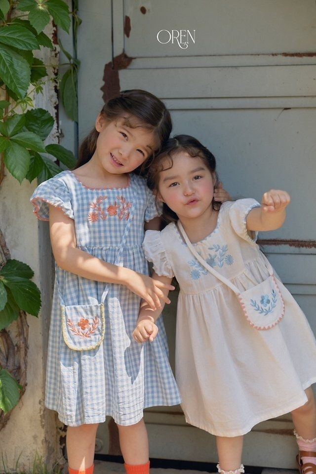 【 OREN / 予約 】(kids) Solar Mello One-Piece