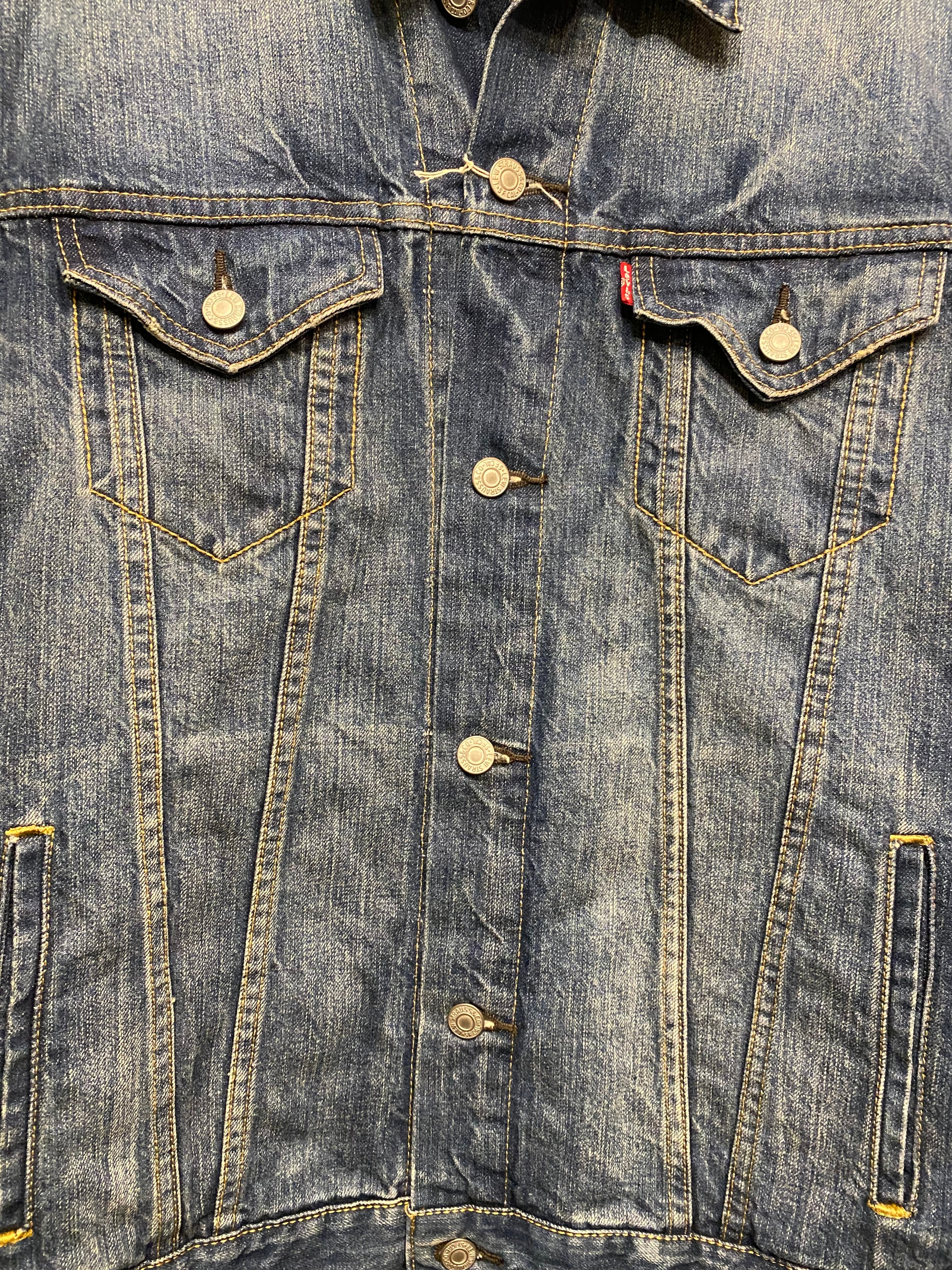 L相当】リーバイス デニムジャケット 古着 | Small Cat スモール L相当】リーバイス デニムジャケット 古着 | Small Cat スモール