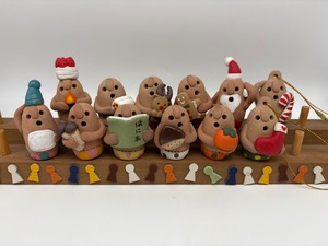 【Ｃ】秋冬バージョン10個セット&⭐︎クリスマスオーナメント2個付き