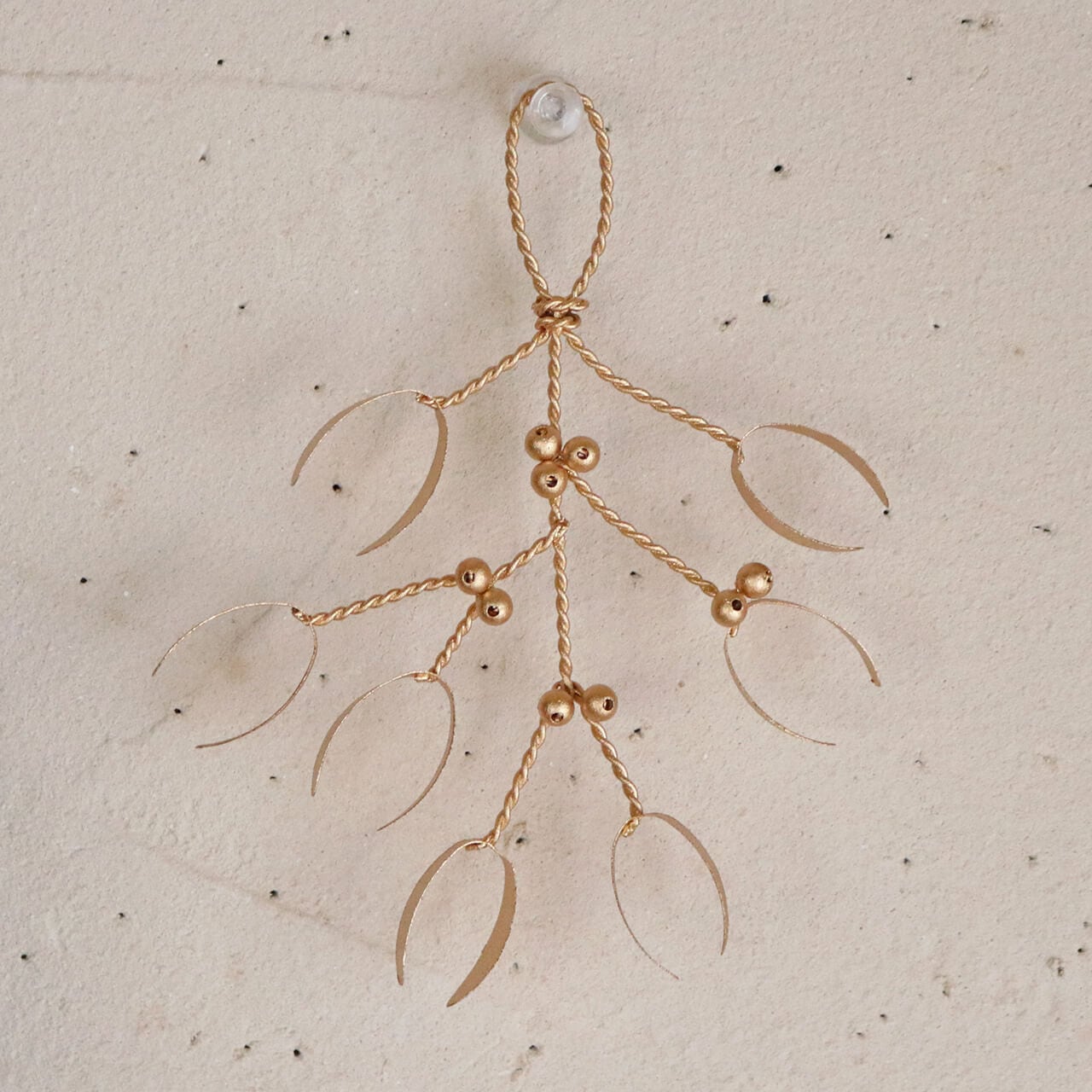 ヤドリギのスワッグ ゴールド S ◇ クリスマス飾り クリスマス