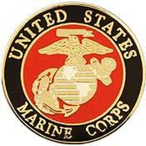 【ミリタリー】U.S.Marine Corps シンボル【ピンバッジ】