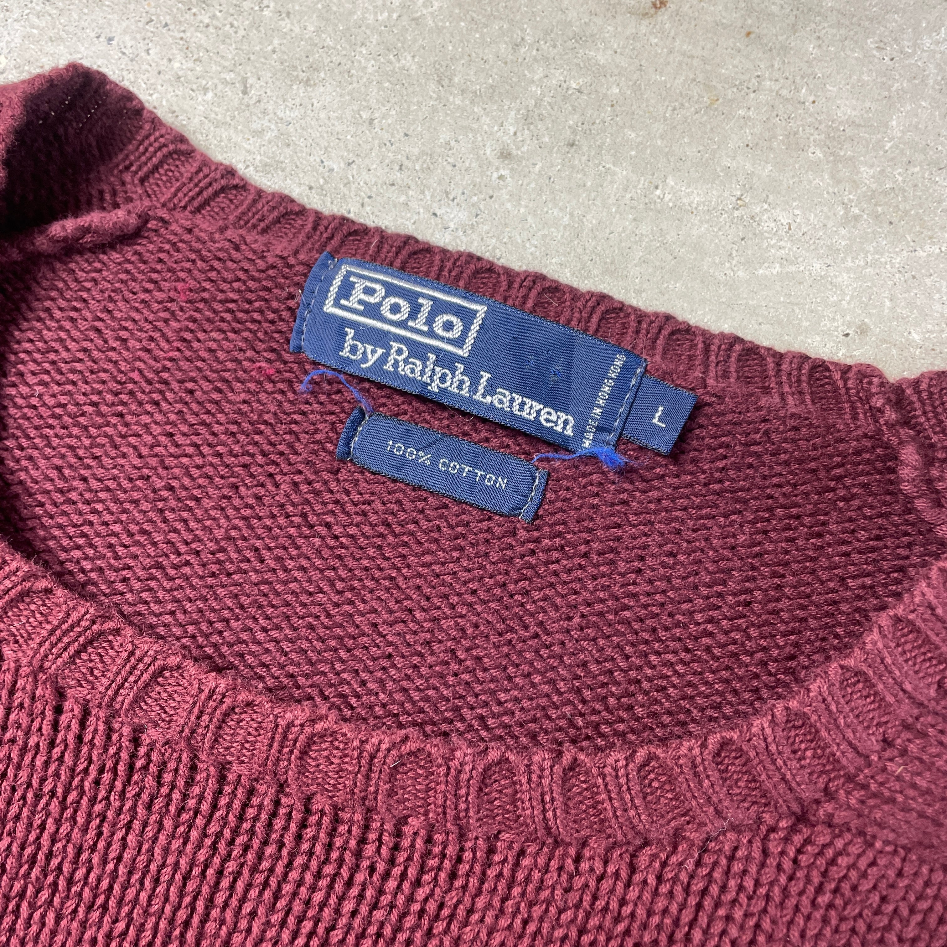 Polo by Ralph Lauren ポロバイラルフローレン コットンニットセーター