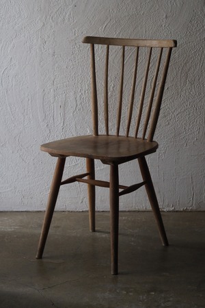 ブナ材のスティックバックチェア-vintage wood chair