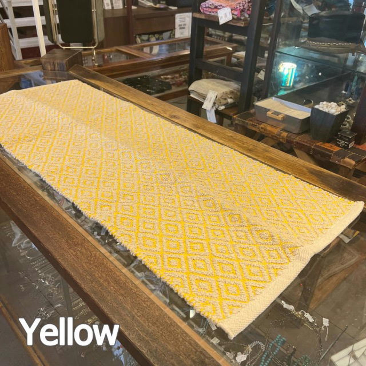 PVC & Cotton kitchen mat 4Color 　kitchenmat　　PVC×コットンマット　フロアマット　キッチンマット　ハーフサイズラグマット　ラグ　