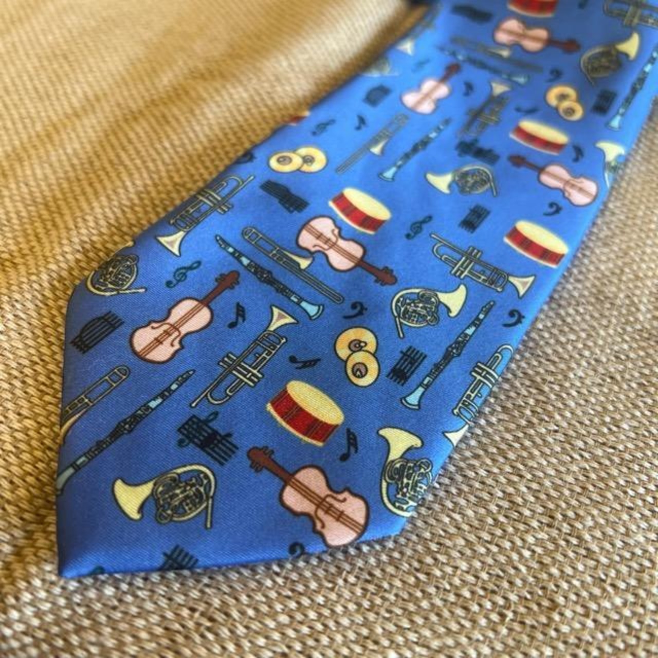 TOPANGA Accessory Musical instrument　Tie 　楽器　音楽　ヘリテージタイ　　ネクタイ　プレゼント　フォーマル　カジュアル　クラシック　ヴィンテージ　