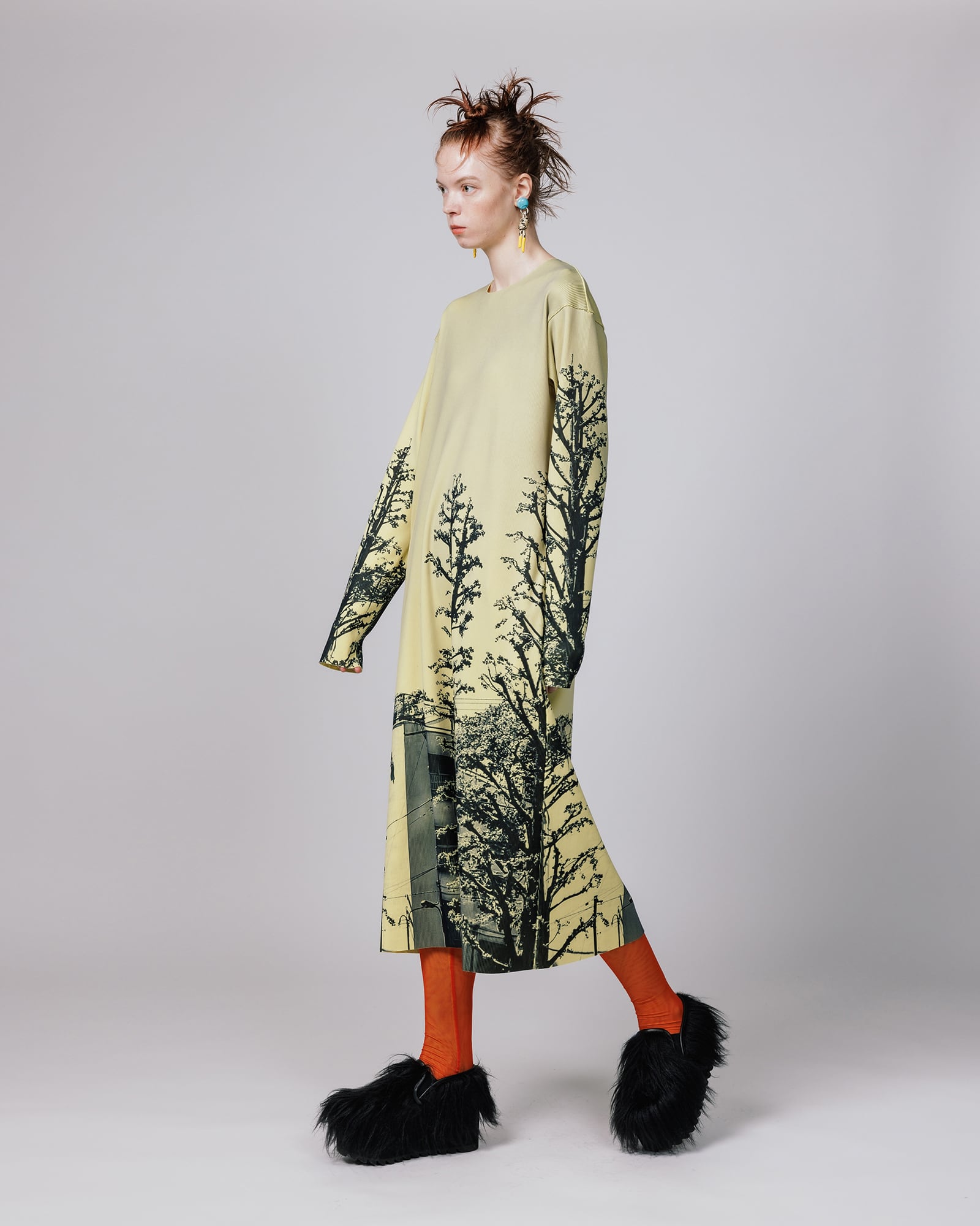 国内発送】 non tokyo/ギミックロングワンピース/2022AW ロング