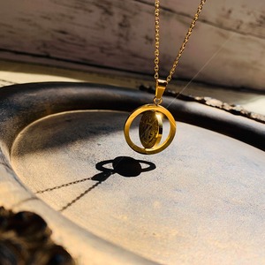 ベネディクトローテイトコインネックレス ゴールド