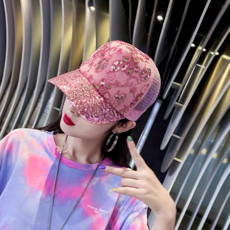 2カラー】キャップ キラキラ | LOVEYsmileSHOP