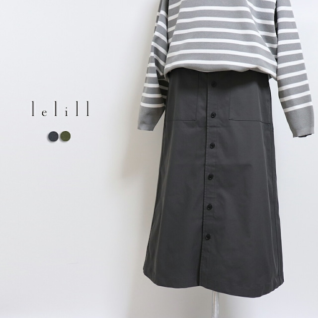 lelill（レリル） ファティーグ Aラインスカート