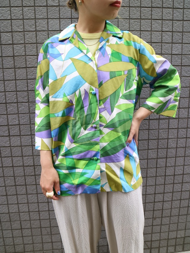 all pattern shirt【1173】