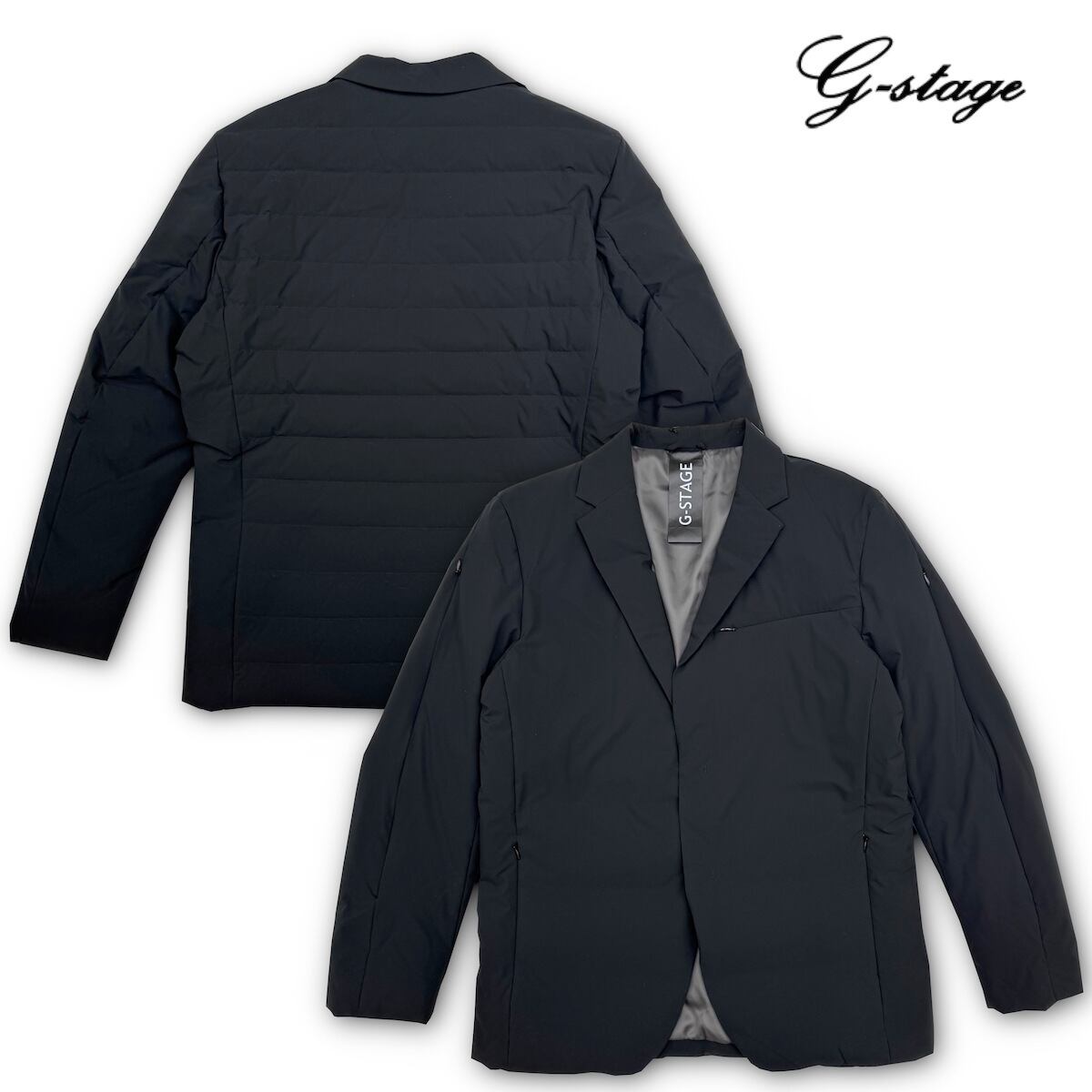 新品！カステルバジャック　ナイロン　ゴルフジャケット　サイズ40 ジャケット カステルバジャック 秋冬 ゴルフウエアー 40代 50代 60代