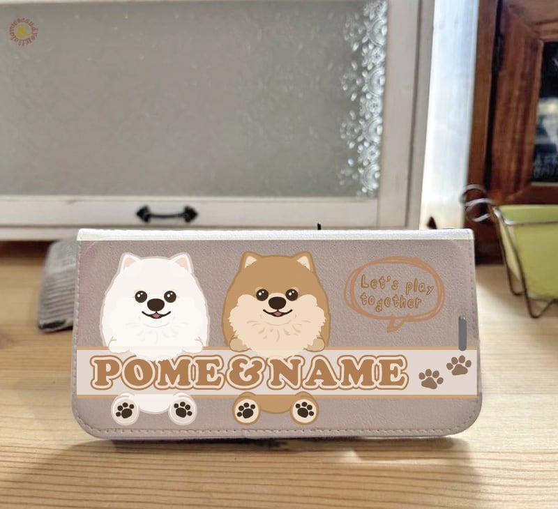 名入れ オーダーメイド うちの子アレンジOK 選べる犬種わんこの iphone